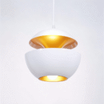 Aperta – Konstnärlig taklampa Vit / 25cm TAKLAMPA.SE