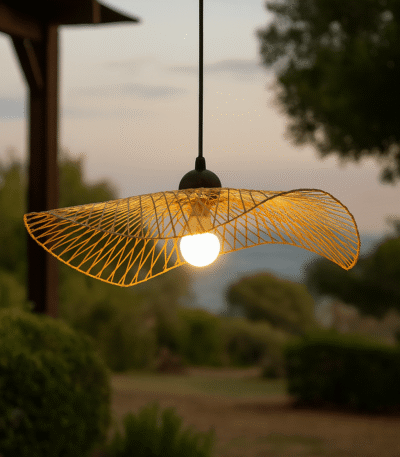 Arboréa – Naturlig bambu taklampa TAKLAMPA.SE