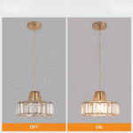 Aurelia – Elegant kristall taklampa TAKLAMPA.SE