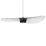 Elegant pendellampa i slokhatt-stil 120cm TAKLAMPA.SE