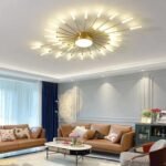 TAKLAMPA.SE Luminaire Plafonnier S - Guld Extra stor taklampa