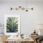 TAKLAMPA.SE Suspension Luminaire Femarmad taklampa glas metall retro