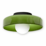 Glow – Modern LED taklampa Grön / D25xH15cm TAKLAMPA.SE