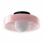 Glow – Modern LED taklampa Rosa / D25xH15cm TAKLAMPA.SE