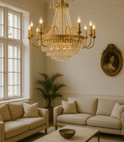 Klassisk ljuskrona TAKLAMPA.SE