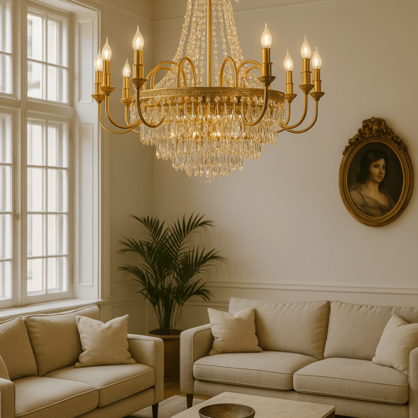 Klassisk ljuskrona TAKLAMPA.SE