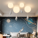 Lekfull taklampa med björnmotiv TAKLAMPA.SE