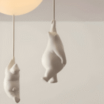 Lekfull taklampa med björnmotiv TAKLAMPA.SE