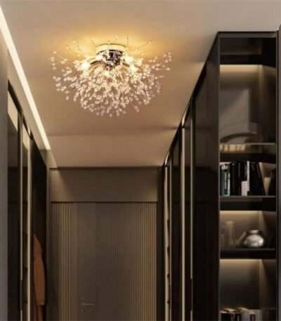 TAKLAMPA.SE Luminaire Plafonnier S Ljusrosa taklampa blomma