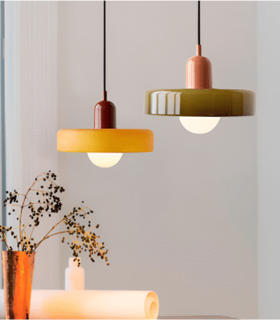 Lumo – Färgglad glas taklampa TAKLAMPA.SE