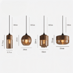 Lunor – Retro glas taklampa TAKLAMPA.SE