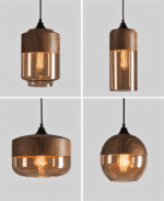 Lunor – Retro glas taklampa TAKLAMPA.SE