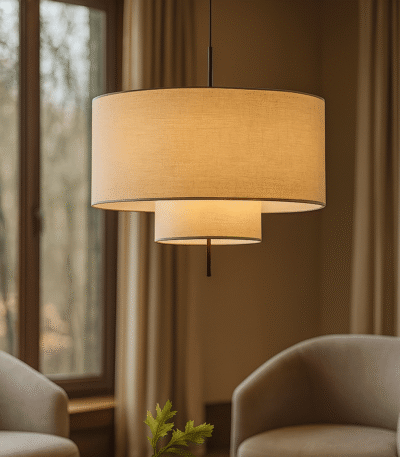 Modern plafondlampa med stilren design TAKLAMPA.SE