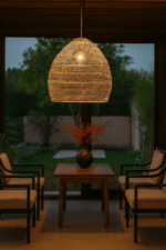 Natur – Handgjord taklampa i bambu TAKLAMPA.SE