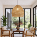 Natur – Handgjord taklampa i bambu TAKLAMPA.SE