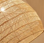 Natur – Handgjord taklampa i bambu TAKLAMPA.SE