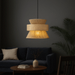 Naturlig bambulampa med varm skandinavisk känsla TAKLAMPA.SE