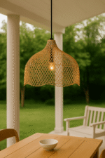 Naturlig rottinglampa TAKLAMPA.SE