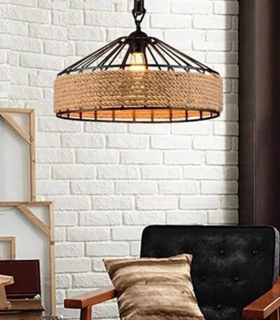 TAKLAMPA.SE Suspension Luminaire Standardtitel Retro taklampa i trä