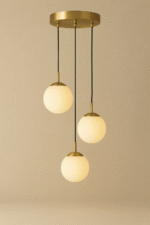 Skandinavisk takpendel med tidlös elegans guld TAKLAMPA.SE