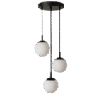 Skandinavisk takpendel med tidlös elegans svart TAKLAMPA.SE