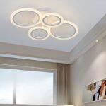 TAKLAMPA.SE Standardtitel Stor taklampa led färg