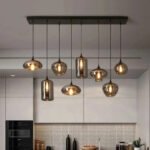 TAKLAMPA.SE Taklampa glas mässing