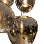 TAKLAMPA.SE Taklampa glas mässing