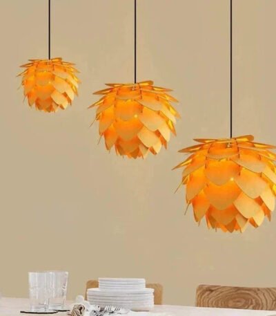 TAKLAMPA.SE Träpärlampa / 45cm Taklampa i trä