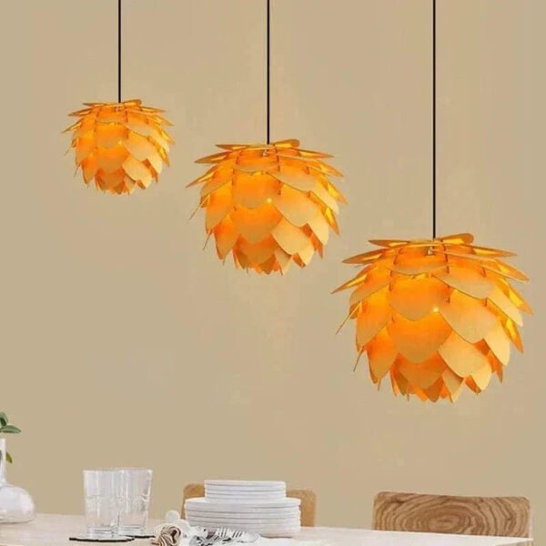 TAKLAMPA.SE Träpärlampa / 45cm Taklampa i trä