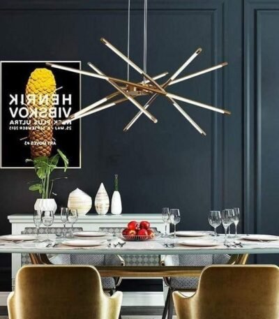 TAKLAMPA.SE Suspension Luminaire L Taklampa kök mässing