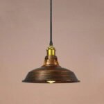 TAKLAMPA.SE Brun Taklampa kök retro