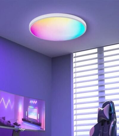 TAKLAMPA.SE Taklampa led färg rund