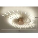 TAKLAMPA.SE Gyllene | 42 led Taklampa led