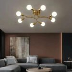 TAKLAMPA.SE Taklampa retro glas