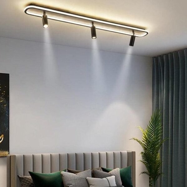 TAKLAMPA.SE Luminaire Plafonnier Svart Taklampa spotlight rustik