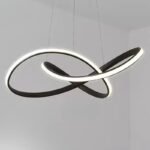 TAKLAMPA.SE Svart Taklampa vardagsrum led